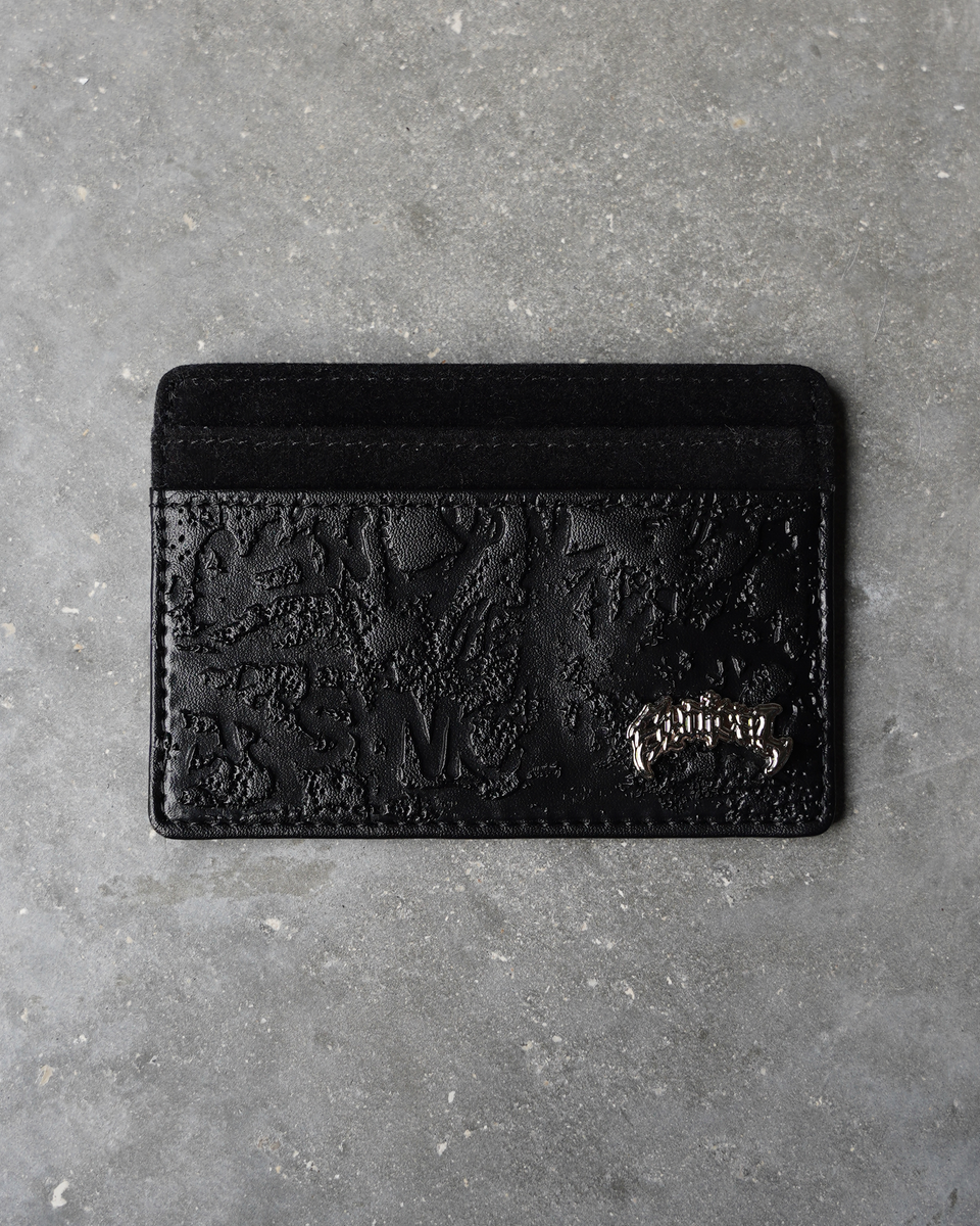 【COVERNAT】 Canvas Card Holder - BLACK MOYNAT-