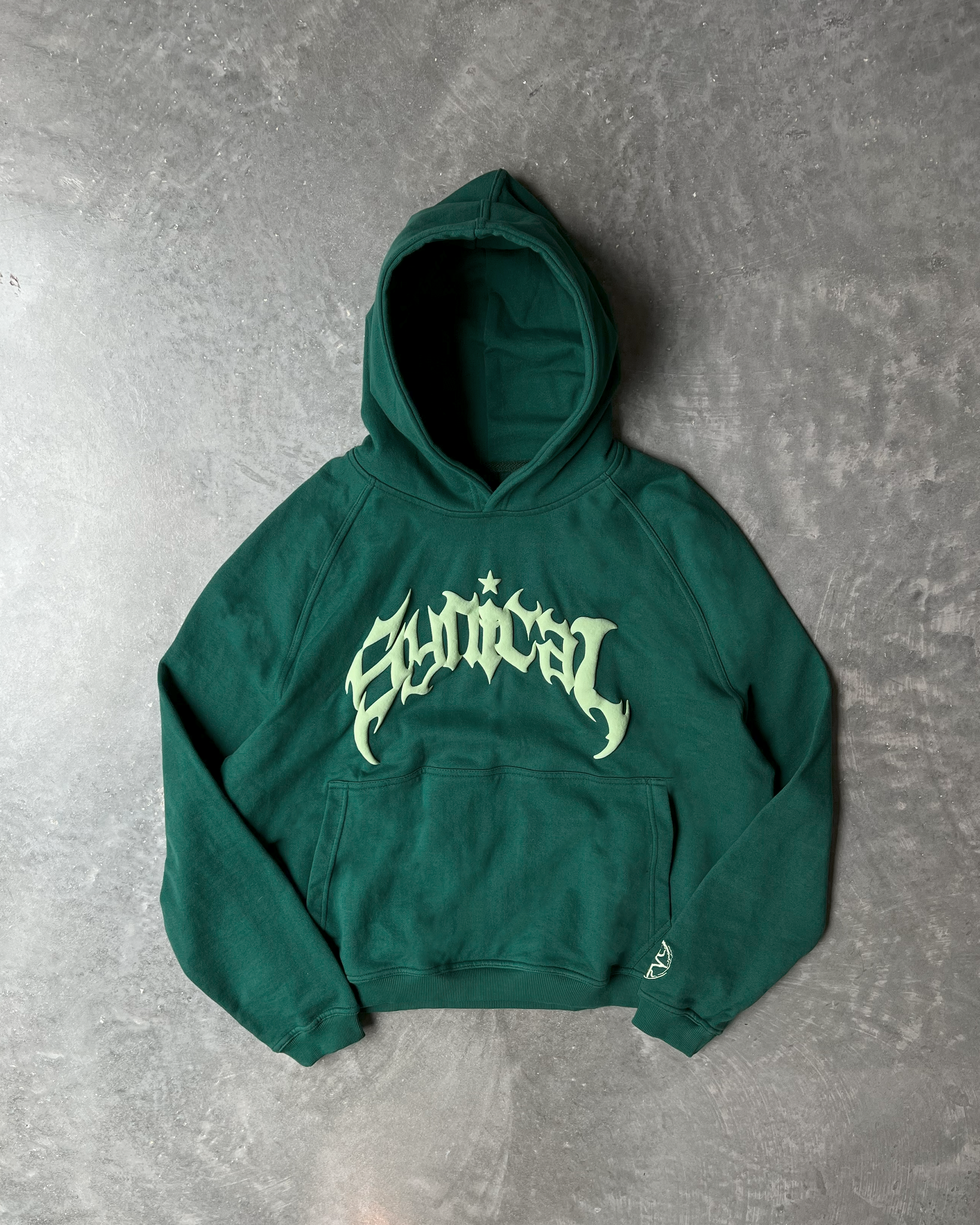 SYNICAL | reborn-monochrome-hoodie-green
