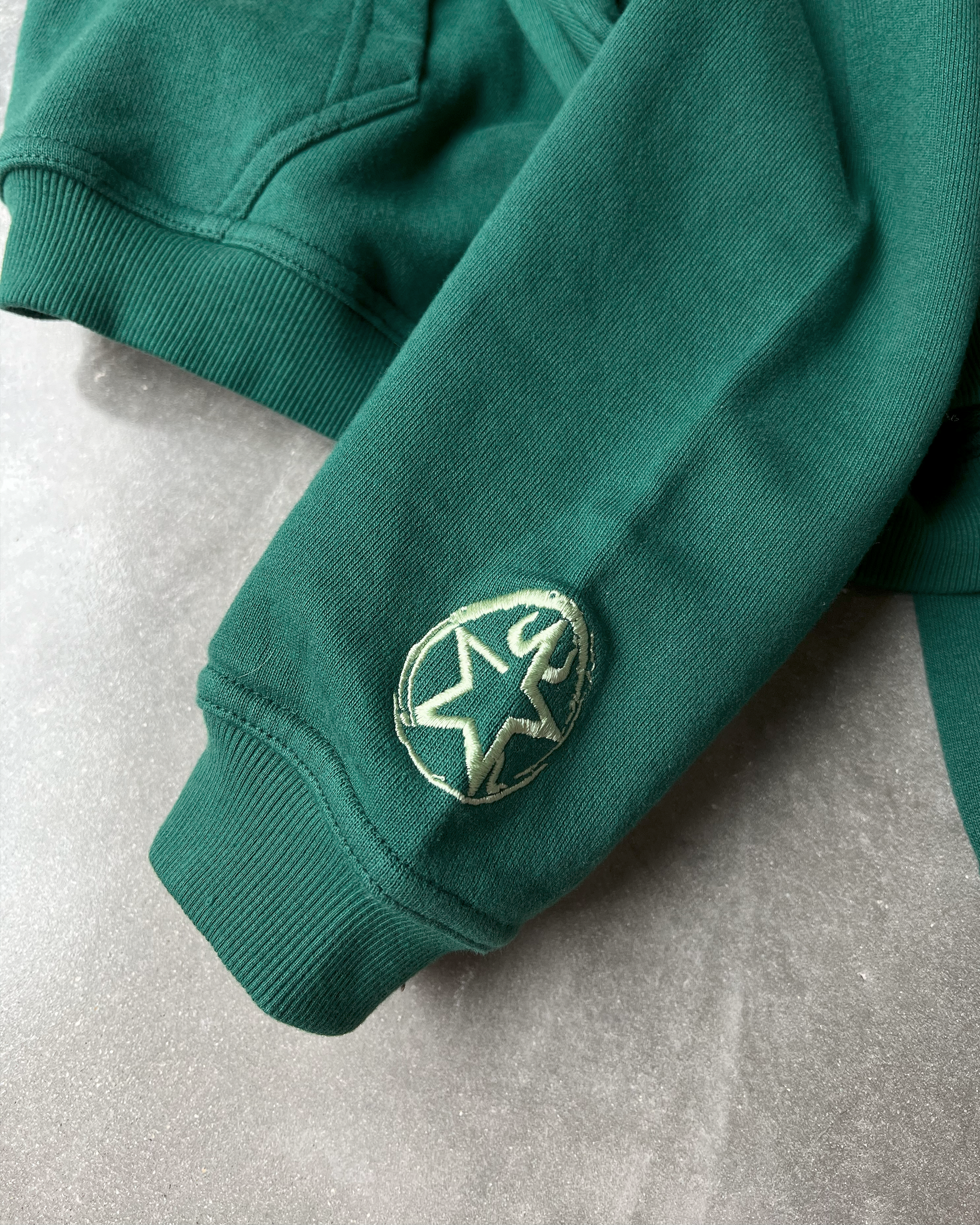 SYNICAL | reborn-monochrome-hoodie-green