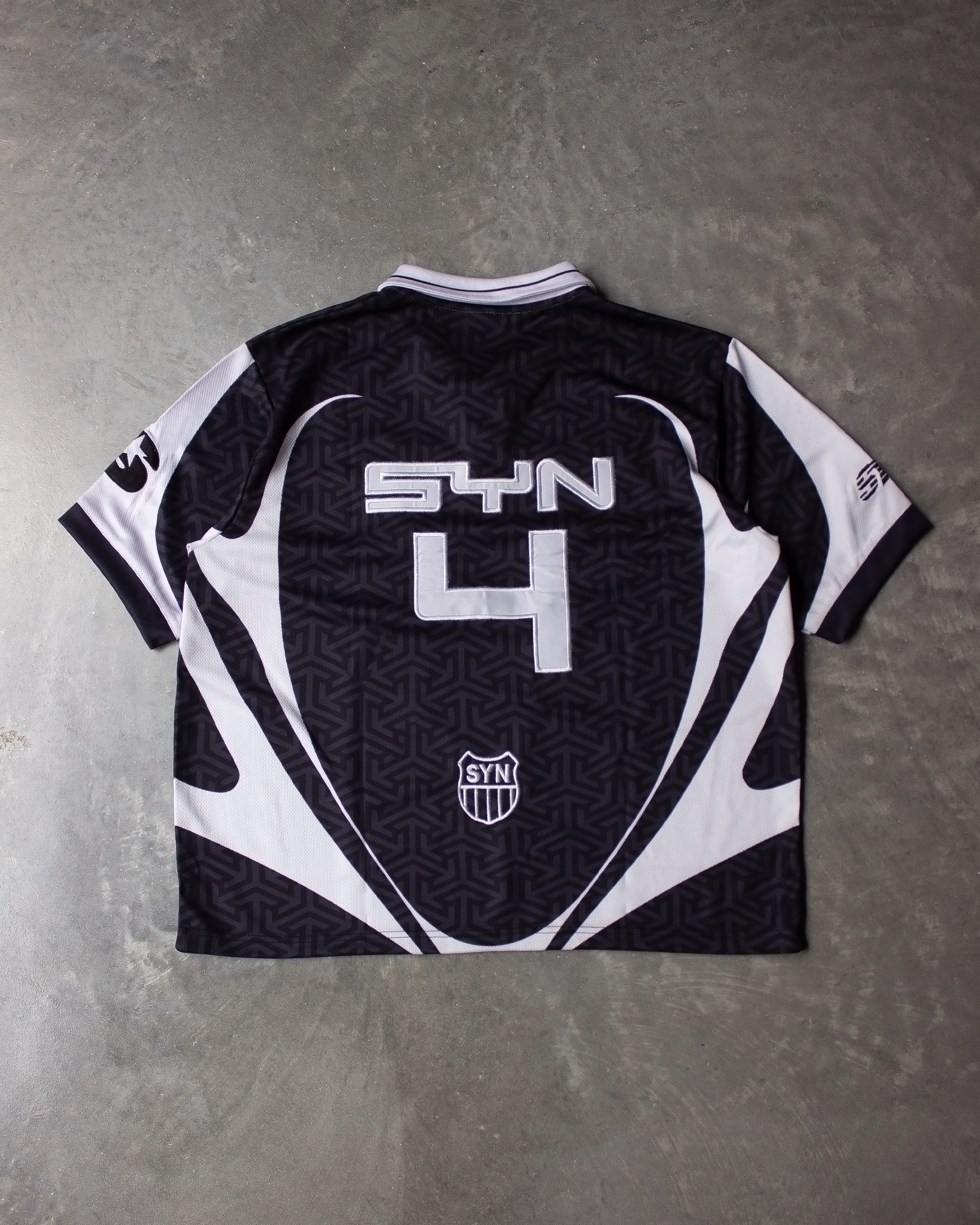 新品未使用 Crest Soccer Jersey black Lsize Crest Soccer Jersey Black Men's - FW24 - US