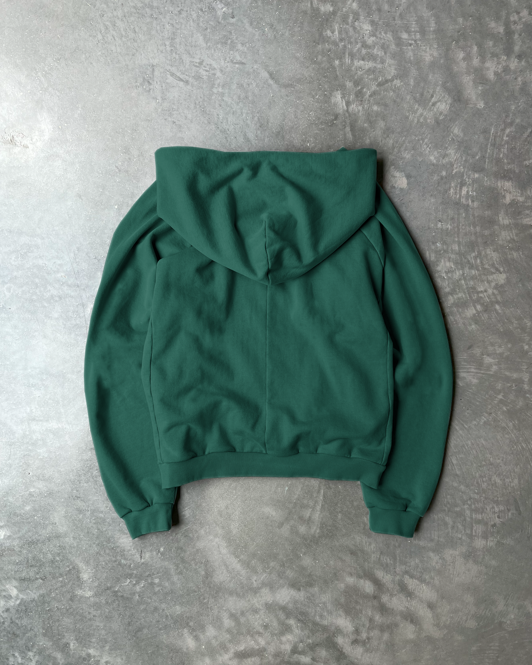 SYNICAL | stitches-zip-up-washed-green