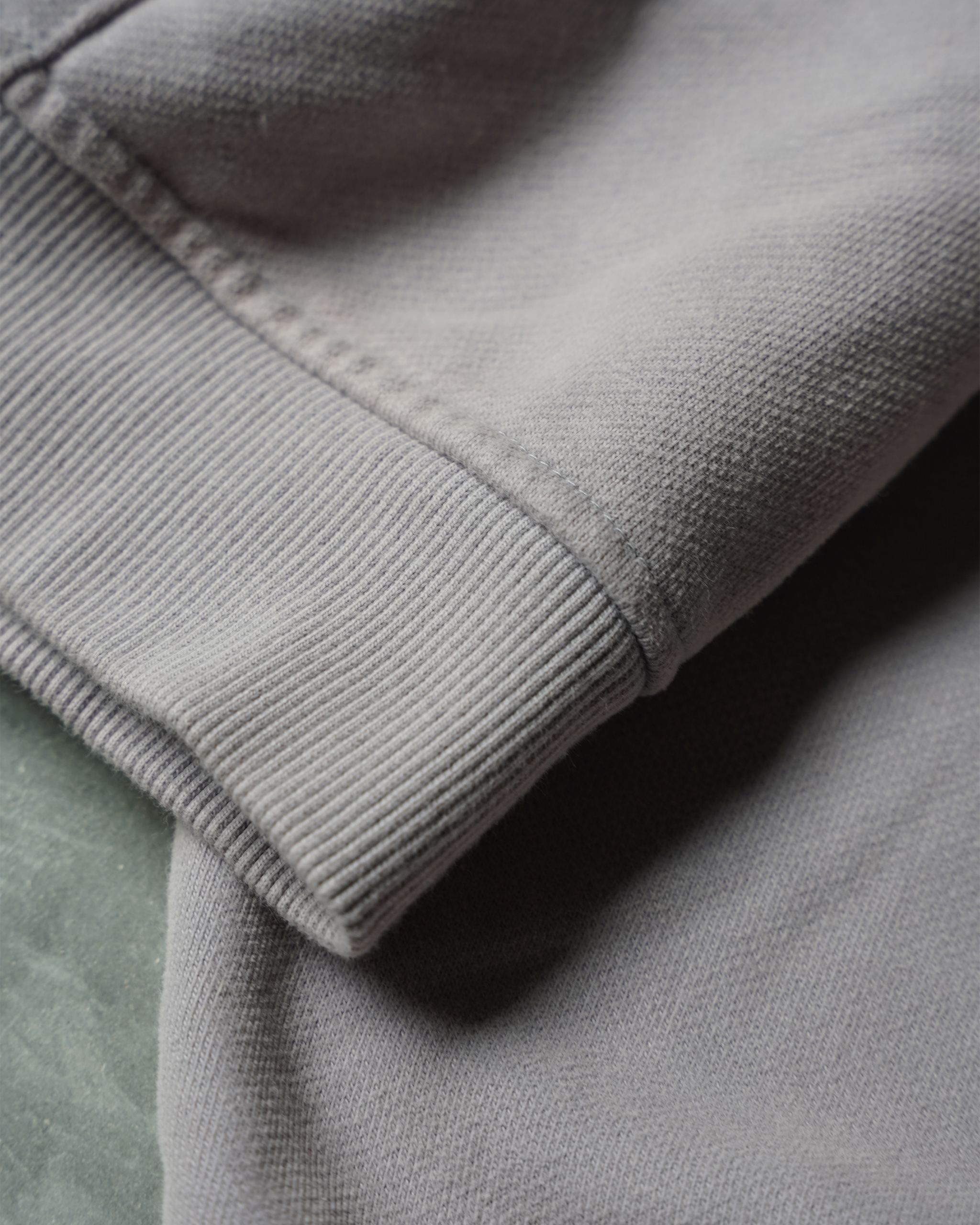STONE ｜HOODIES/ZIP-UPS (77196012A V2036) Stone Island - Garment-Dyed Logo-Appliquéd Cotton-Jersey Zip
