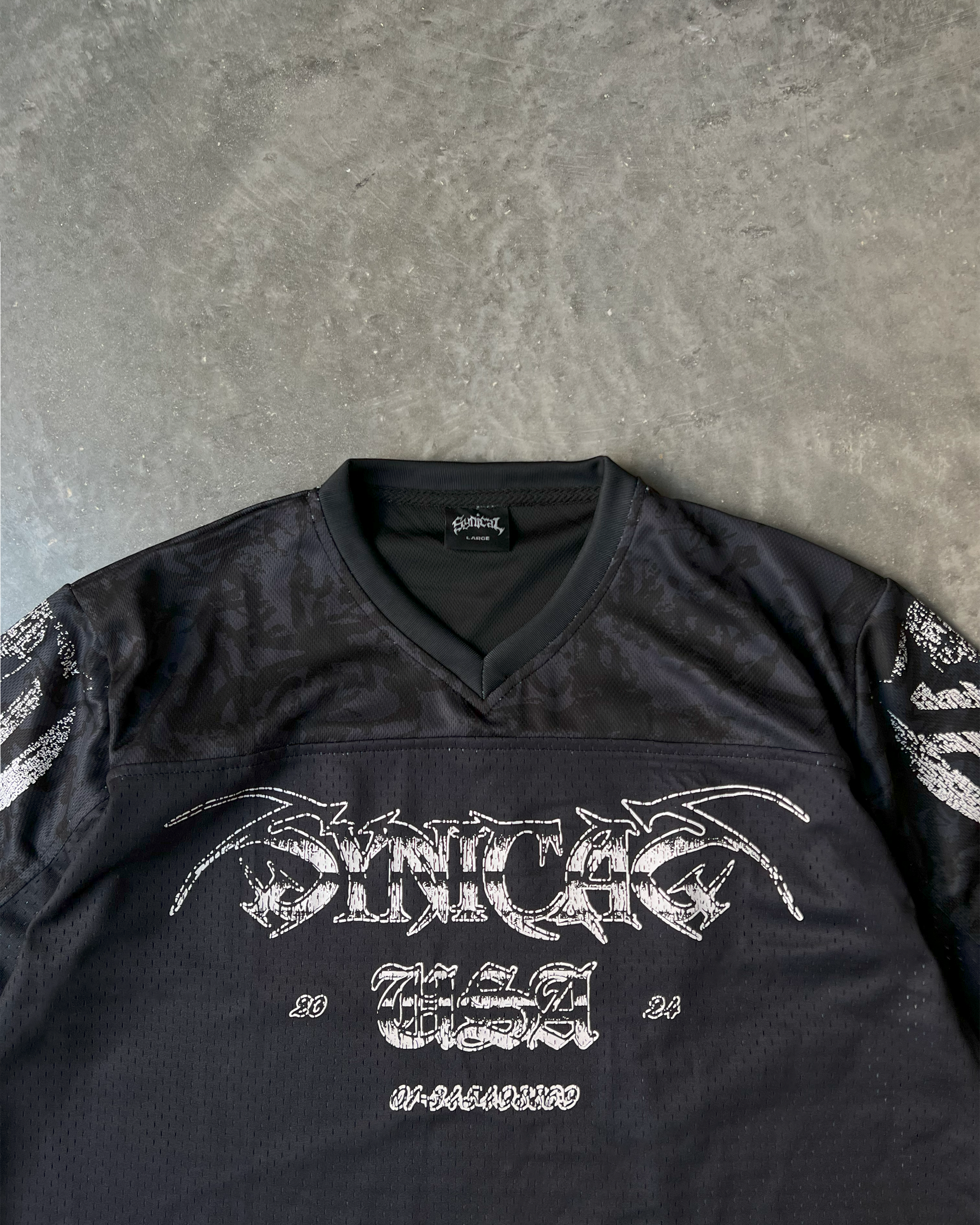 SYNICAL | ruin-jersey-black