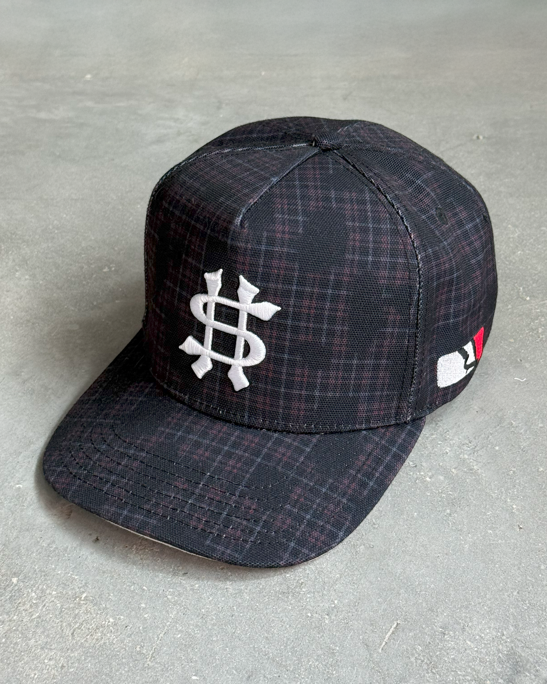 SYNICAL | synshmuie-plaid-hat-no-flap