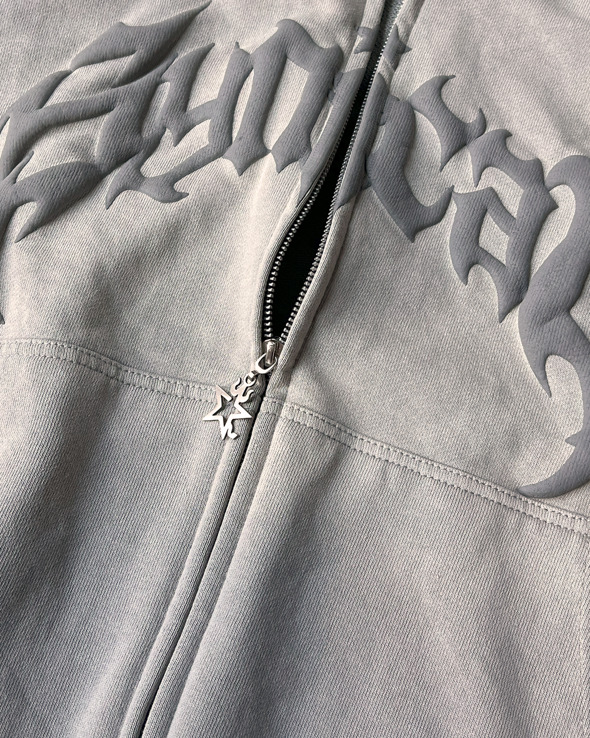 SYNICAL | sun-fade-zip-up-grey